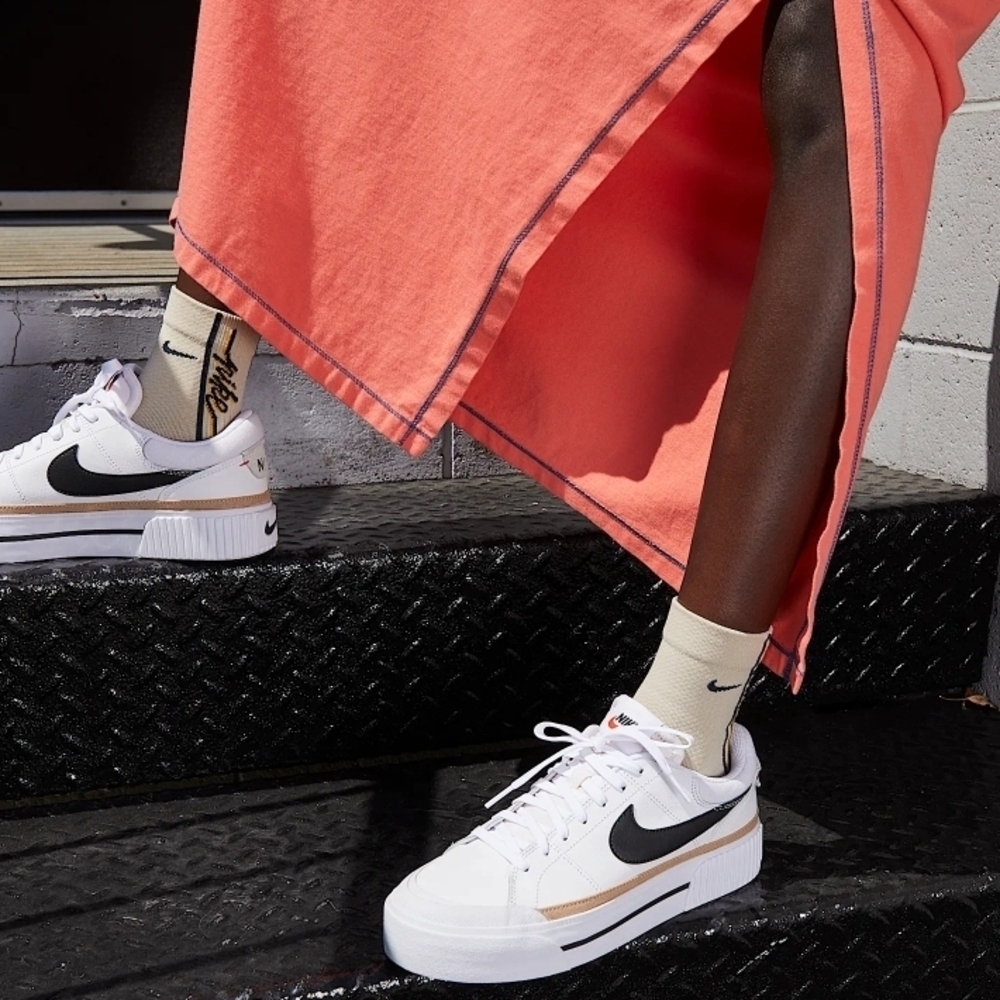 Nike Court Legacy Lift Platform Sneaker